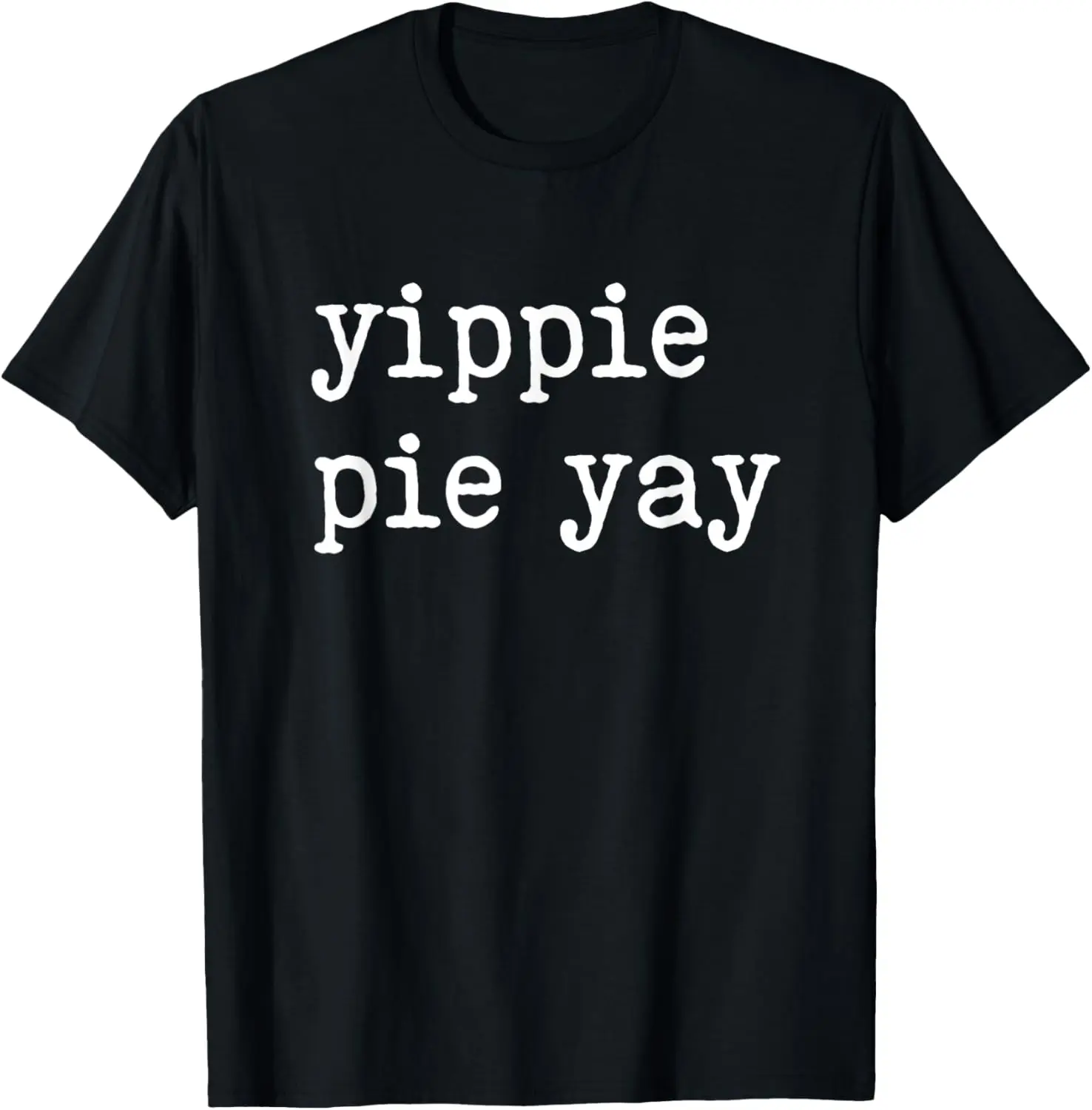Групповые одинаковые футболки на День Благодарения Футболка Yippie Pie Yay 
Групповые одинаковые футболки на День Благодарения Футболка Yippie Pie Yay