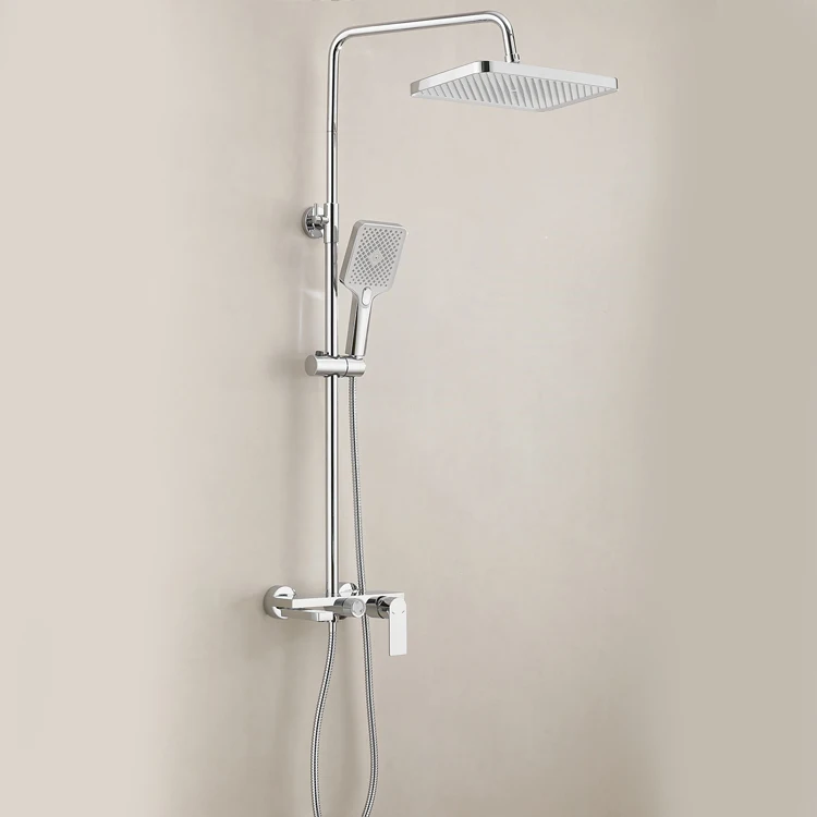New High Quality Shower Faucet with Handheld Brass Shower System Bathroom Shower Set
New High Quality Shower Faucet with Handheld Brass Shower System Bathroom Shower Set