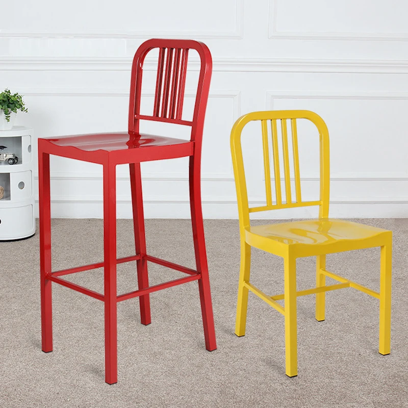 Industrial Style Metal Bar Chair Nordic Simple Dinning Room Designer Breakfast Backrest Recliner Chair Kitchen Hocker Furniture
Industrial Style Metal Bar Chair Nordic Simple Dinning Room Designer Breakfast Backrest Recliner Chair Kitchen Hocker Furniture