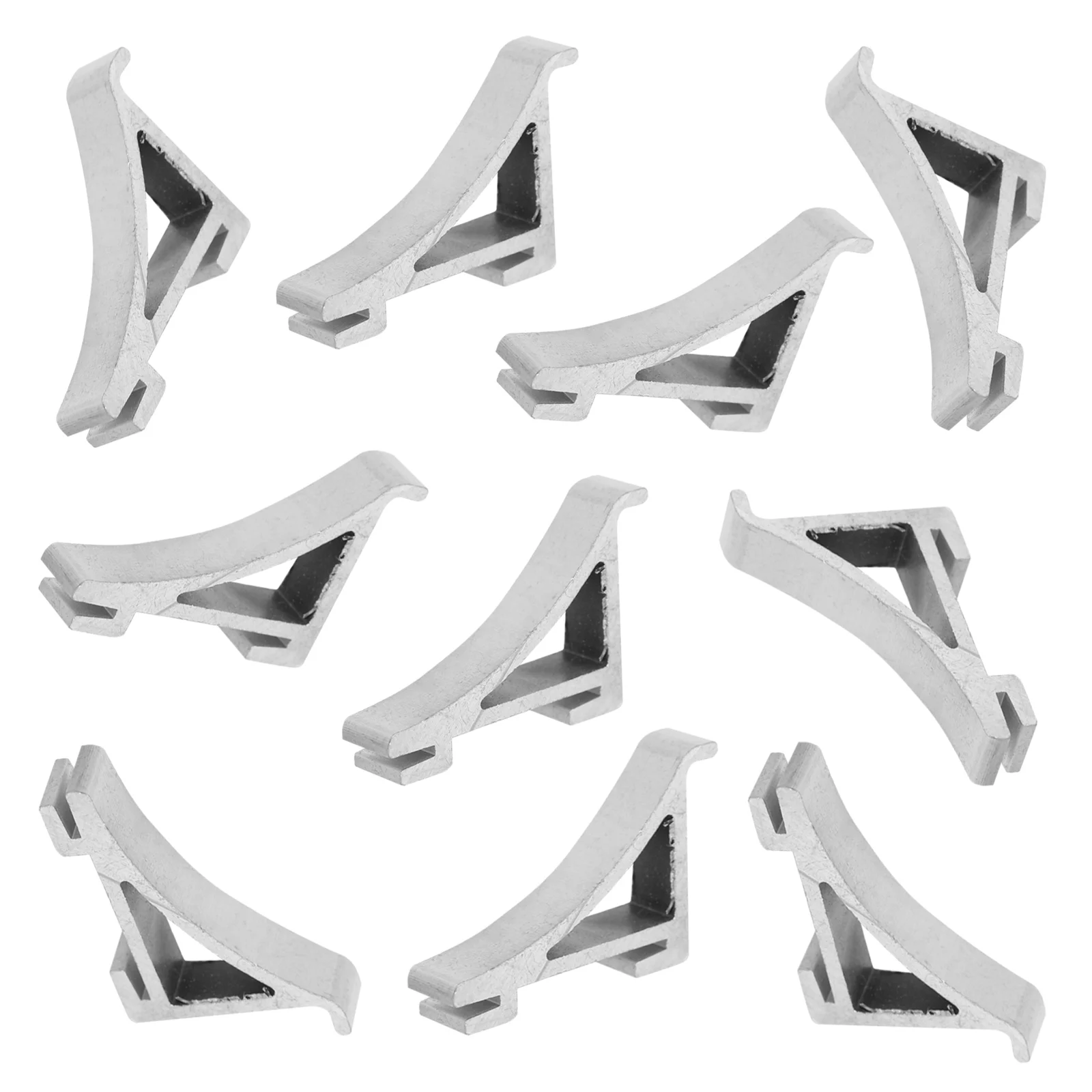 10pcs Stainless Steel Hooks Freezer Shelf Clips Refrigerator Clamps Cooler Braces Aluminum Brackets Practical
10pcs Stainless Steel Hooks Freezer Shelf Clips Refrigerator Clamps Cooler Braces Aluminum Brackets Practical