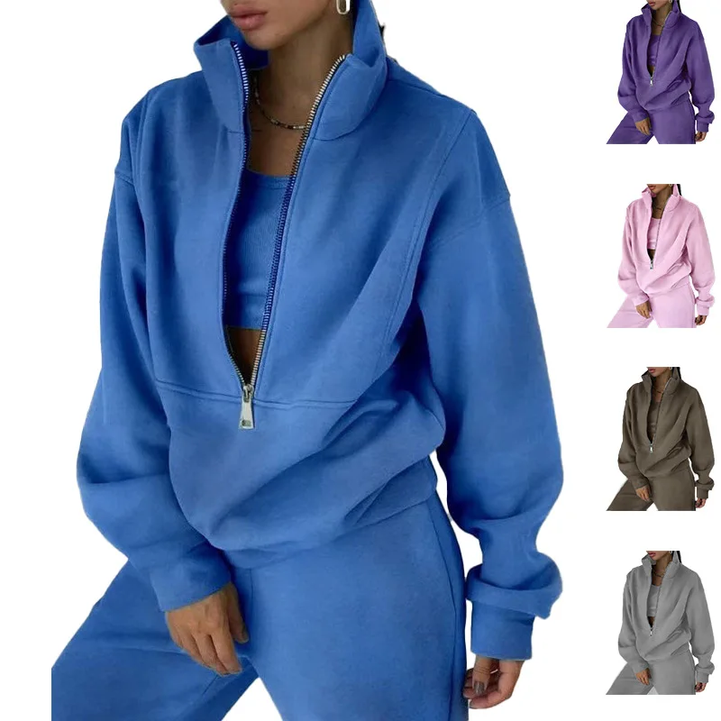 Women's Fashionable Two-Piece Set Sweatshirt Fleece Spring 2026 Casual Sportswear Ensemble Elegant Commute Chinese Origin
Women's Fashionable Two-Piece Set Sweatshirt Fleece Spring 2026 Casual Sportswear Ensemble Elegant Commute Chinese Origin