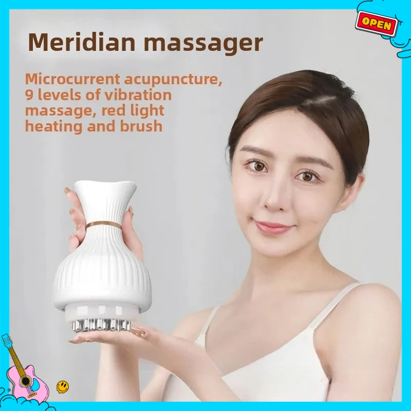Bestseller Household Electric Meridian Brush Heating Vibration Rubbing Belly Massager Leg Meridian Dredging Scraping Instrument
Bestseller Household Electric Meridian Brush Heating Vibration Rubbing Belly Massager Leg Meridian Dredging Scraping Instrument