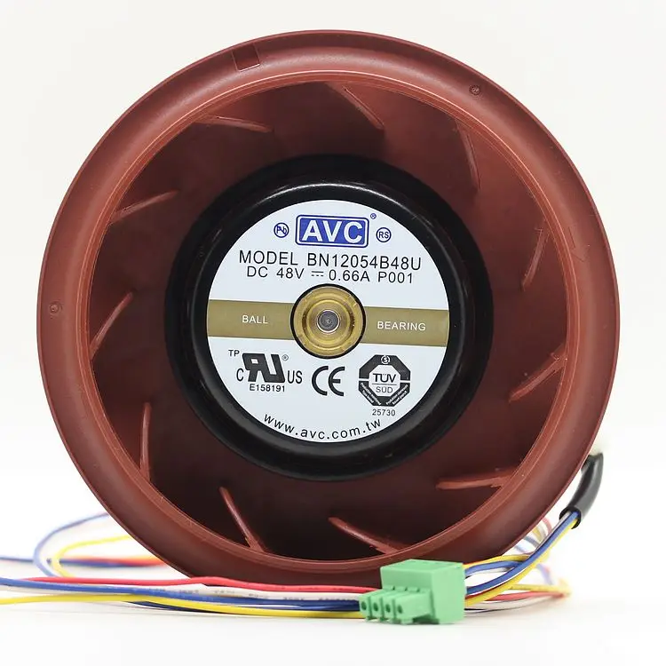 NEW AVC BN12054B48U P001 48V 0.66A Centrifugal 4lines cooling fan
NEW AVC BN12054B48U P001 48V 0.66A Centrifugal 4lines cooling fan