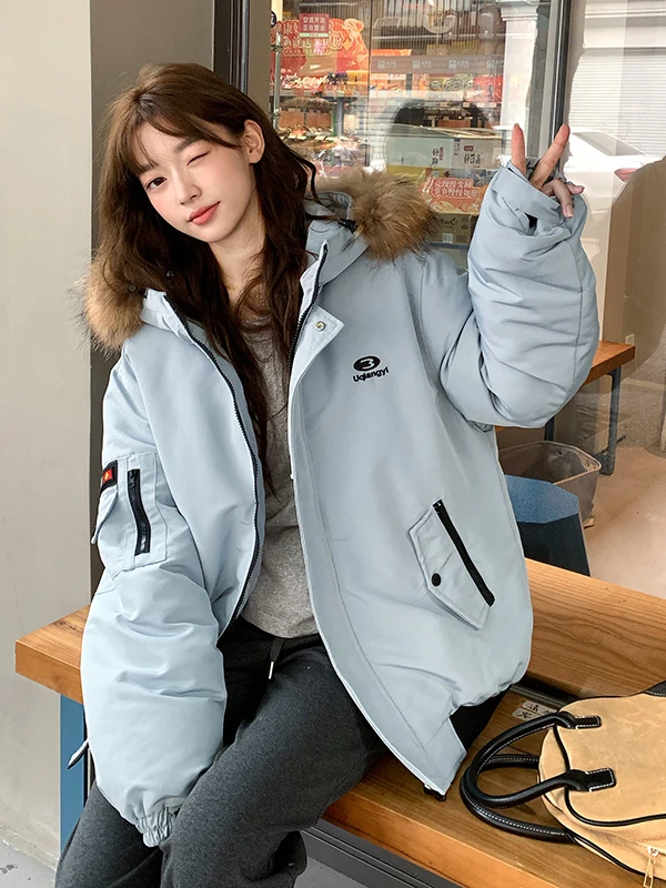 Fashionable Large Size down Cotton Jacket Women's Winter New Style High-End Feel Shoulder Super Beautiful Cotton Coat
Fashionable Large Size down Cotton Jacket Women's Winter New Style High-End Feel Shoulder Super Beautiful Cotton Coat