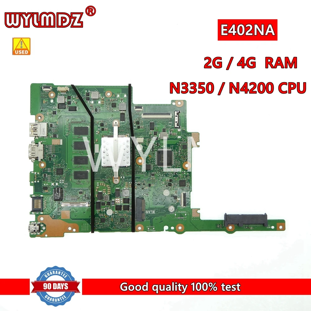E402NA with N3350/N4200CPU 2G/4GB RAM REV2.0 Mainboard For Asus E402N E402 E402NA Laptop Motherboard
E402NA with N3350/N4200CPU 2G/4GB RAM REV2.0 Mainboard For Asus E402N E402 E402NA Laptop Motherboard