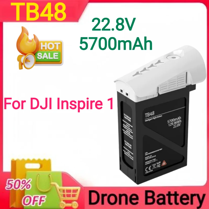 New 22.8V 5700mAh TB48 for DJI Inspire 1 Intelligent Flight Battery
New 22.8V 5700mAh TB48 for DJI Inspire 1 Intelligent Flight Battery