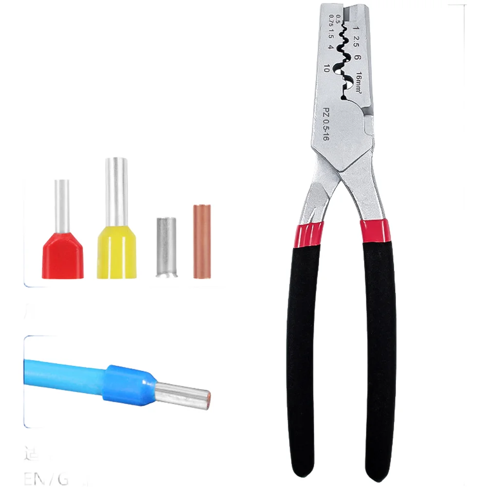 Ergonomic Grip Crimping Pliers For DIY Projects Built-In Cutting Blade Comfortable Handling For Electrical Applications
Ergonomic Grip Crimping Pliers For DIY Projects Built-In Cutting Blade Comfortable Handling For Electrical Applications