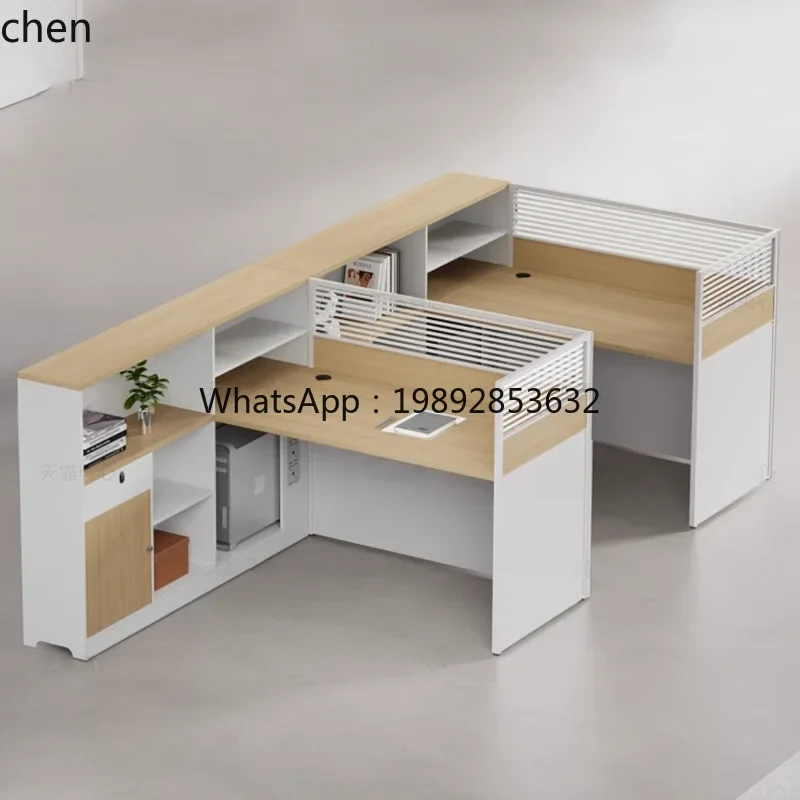 HT Office and Chair Set Office Staff Desk Double High Cabinet Screen Financial Simple Modern Office Workstation
HT Office and Chair Set Office Staff Desk Double High Cabinet Screen Financial Simple Modern Office Workstation
