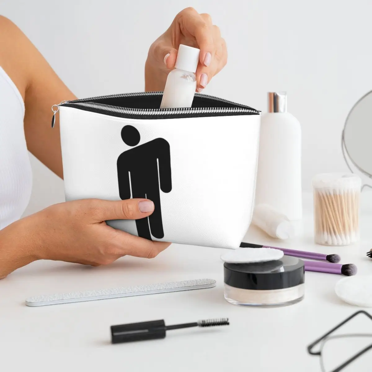 Hit Me жесткий и мягкий музыкальный альбом, женские косметички, дорожный органайзер для макияжа, сумка для хранения туалетных принадлежностей, Dopp Kit Box
Hit Me жесткий и мягкий музыкальный альбом, женские косметички, дорожный органайзер для макияжа, сумка для хранения туалетных принадлежностей, Dopp Kit Box