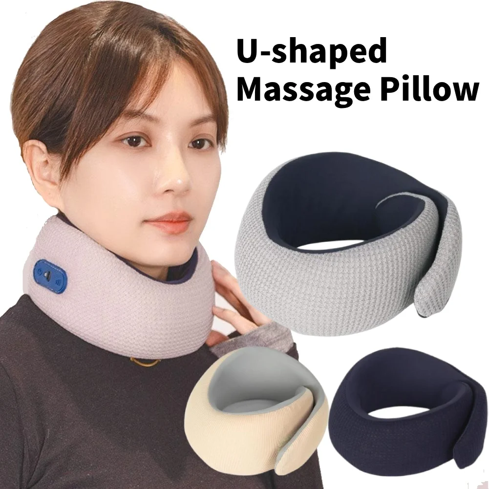 Multi Functional UShaped Massage Pillow Portable Memory Foam Electric Design Travel Car Home Use Ergonomic Support Car Home Use
Multi Functional UShaped Massage Pillow Portable Memory Foam Electric Design Travel Car Home Use Ergonomic Support Car Home Use