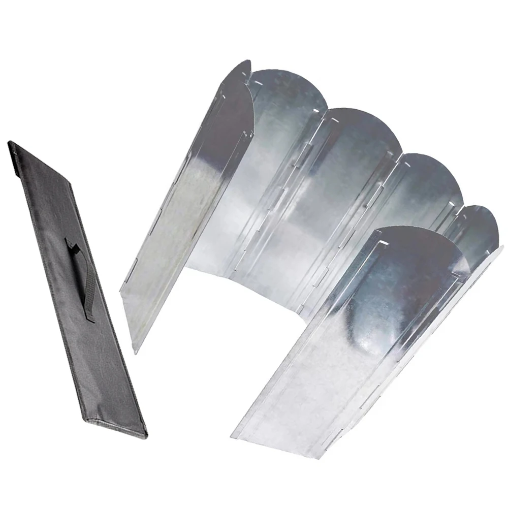 8 Pieces Portable Windshield BBQ Windscreen Camping Cooker Folding Stove Burner 120x30cm Galvanized Plate Anti
8 Pieces Portable Windshield BBQ Windscreen Camping Cooker Folding Stove Burner 120x30cm Galvanized Plate Anti