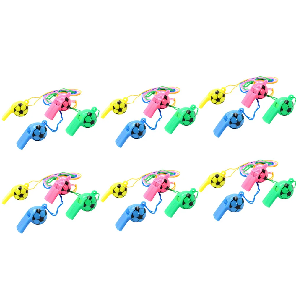 24 Pcs Football Pattern Whistle Cheering Training for Kids Camping Festival Sports Plastic Party Goodies Bag Fillers Meeting
24 Pcs Football Pattern Whistle Cheering Training for Kids Camping Festival Sports Plastic Party Goodies Bag Fillers Meeting