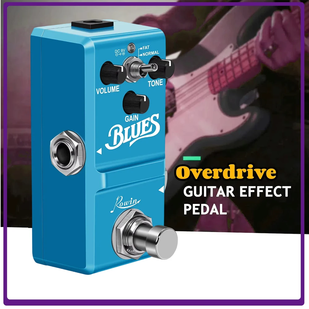 Rowin BD-2 NANO Electric Guitar Pedals Overdrive Classic Blues Drive Bass Pedal Blues Breaker Effect Legendary Blues Tube Tone
Rowin BD-2 NANO Electric Guitar Pedals Overdrive Classic Blues Drive Bass Pedal Blues Breaker Effect Legendary Blues Tube Tone