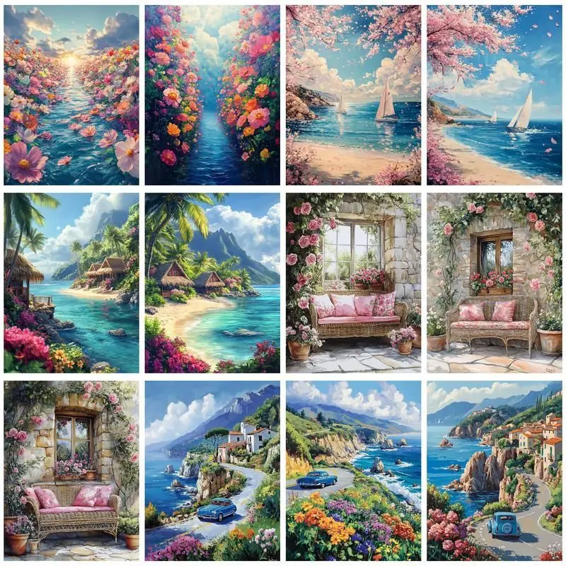 CHENISTORY Painting By Number Seascape Drawing On Canvas HandPainted Art Gift DIY Picture By Number Kits Home Decor
CHENISTORY Painting By Number Seascape Drawing On Canvas HandPainted Art Gift DIY Picture By Number Kits Home Decor