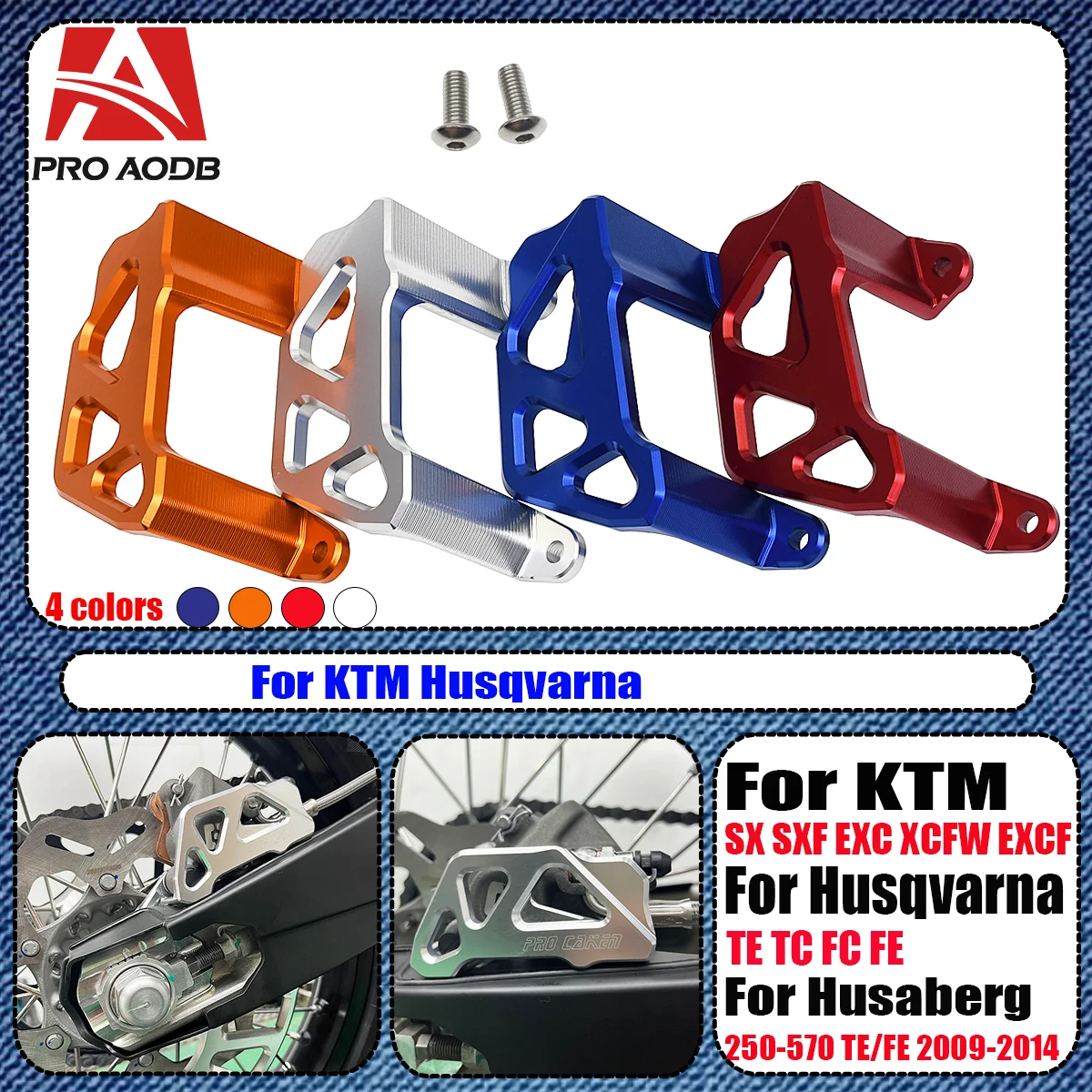 CNC Rear Caliper Guard Rear Brake Disc Guard Protector Cover For KTM EXC EXCF SX SXF XC XCW XCFW 250 300 350 450 500 2004-2023
CNC Rear Caliper Guard Rear Brake Disc Guard Protector Cover For KTM EXC EXCF SX SXF XC XCW XCFW 250 300 350 450 500 2004-2023