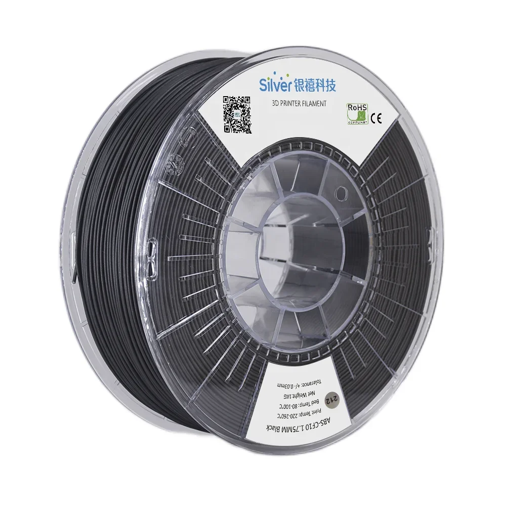 Silver 3D ASA Nylon Carbon Fiber Filament PC Supplier Impriment 3D Printing 1.75 2.85 ABS Filament 1.75Mm 1Kg 5Kg For 3D Printer
Silver 3D ASA Nylon Carbon Fiber Filament PC Supplier Impriment 3D Printing 1.75 2.85 ABS Filament 1.75Mm 1Kg 5Kg For 3D Printer