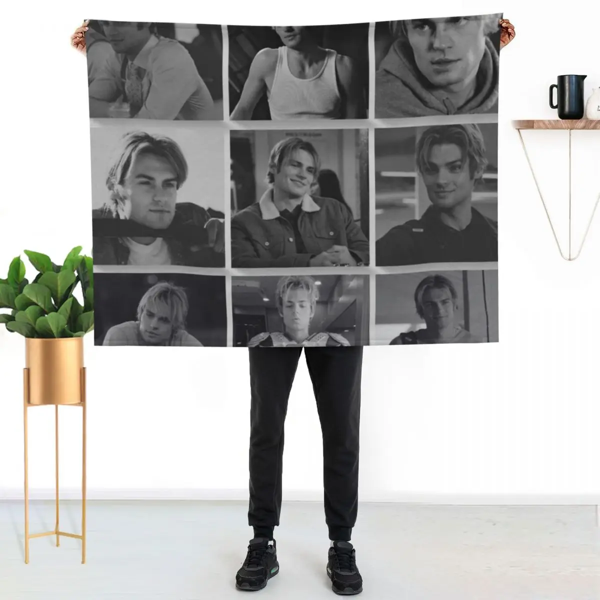 Cole Walter Collage- Black and White- My Life with the Walter Boys Throw Blanket Plush Fuzzy Cozy Blanket for Couch Sofa
Cole Walter Collage- Black and White- My Life with the Walter Boys Throw Blanket Plush Fuzzy Cozy Blanket for Couch Sofa