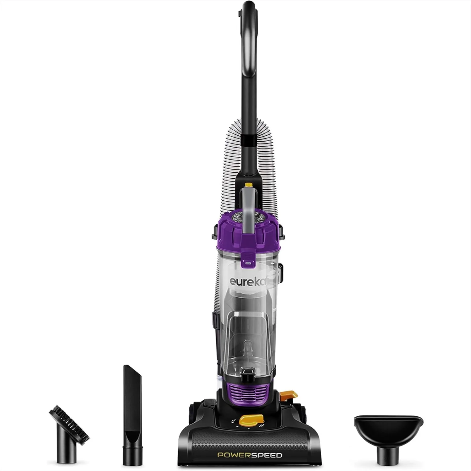 Bagless Upright Vacuum Cleaner, Lightweight 10 lbs, 5 Height Adjustments, Large 2.6L Dust Cup, Purple
Bagless Upright Vacuum Cleaner, Lightweight 10 lbs, 5 Height Adjustments, Large 2.6L Dust Cup, Purple