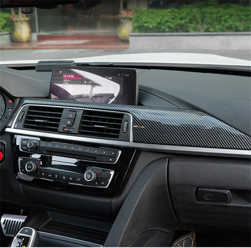 2x Carbon Fiber Look Console Dashboard Trim Strip for 2012-2018 BMW 3 Series F30/F31
2x Carbon Fiber Look Console Dashboard Trim Strip for 2012-2018 BMW 3 Series F30/F31