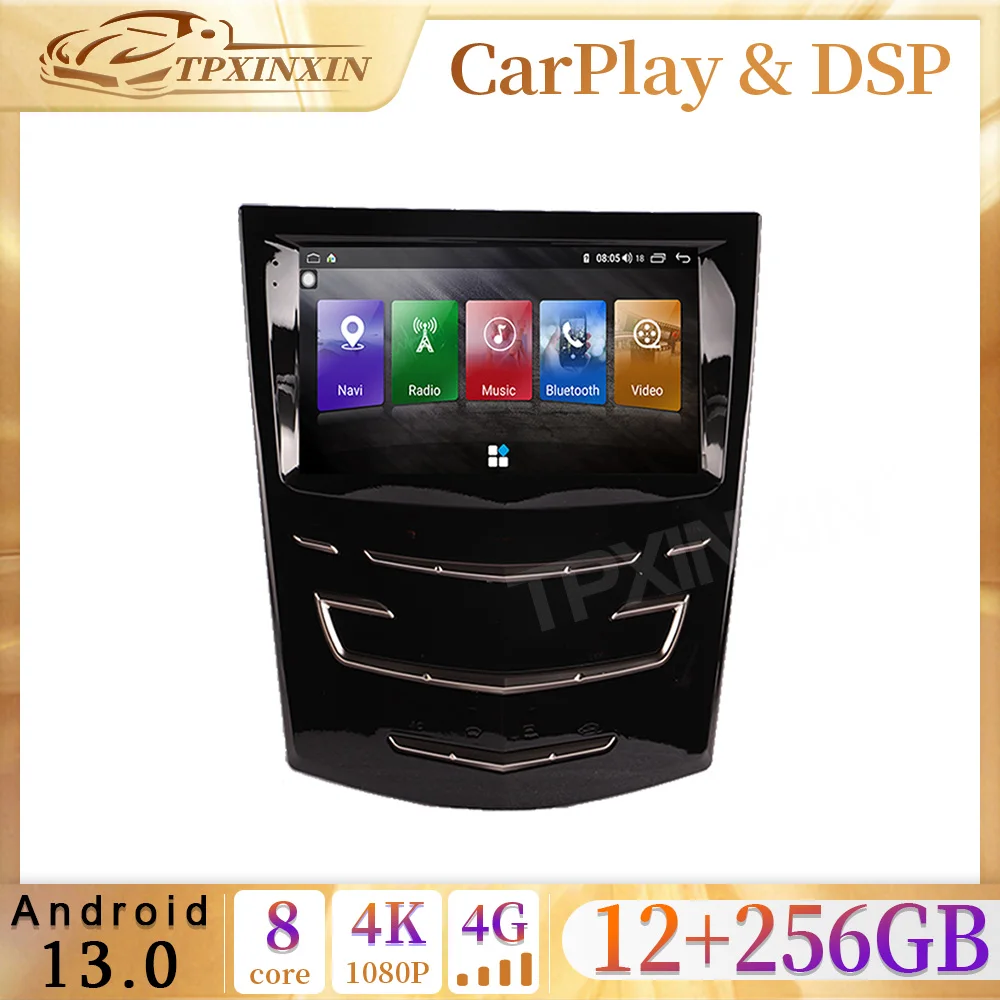Автомагнитола для Cadillac Escalade ATS XTS CTS SRX 256-2013, 8 + 2018 ГБ, Android 13
Автомагнитола для Cadillac Escalade ATS XTS CTS SRX 256-2013, 8 + 2018 ГБ, Android 13
