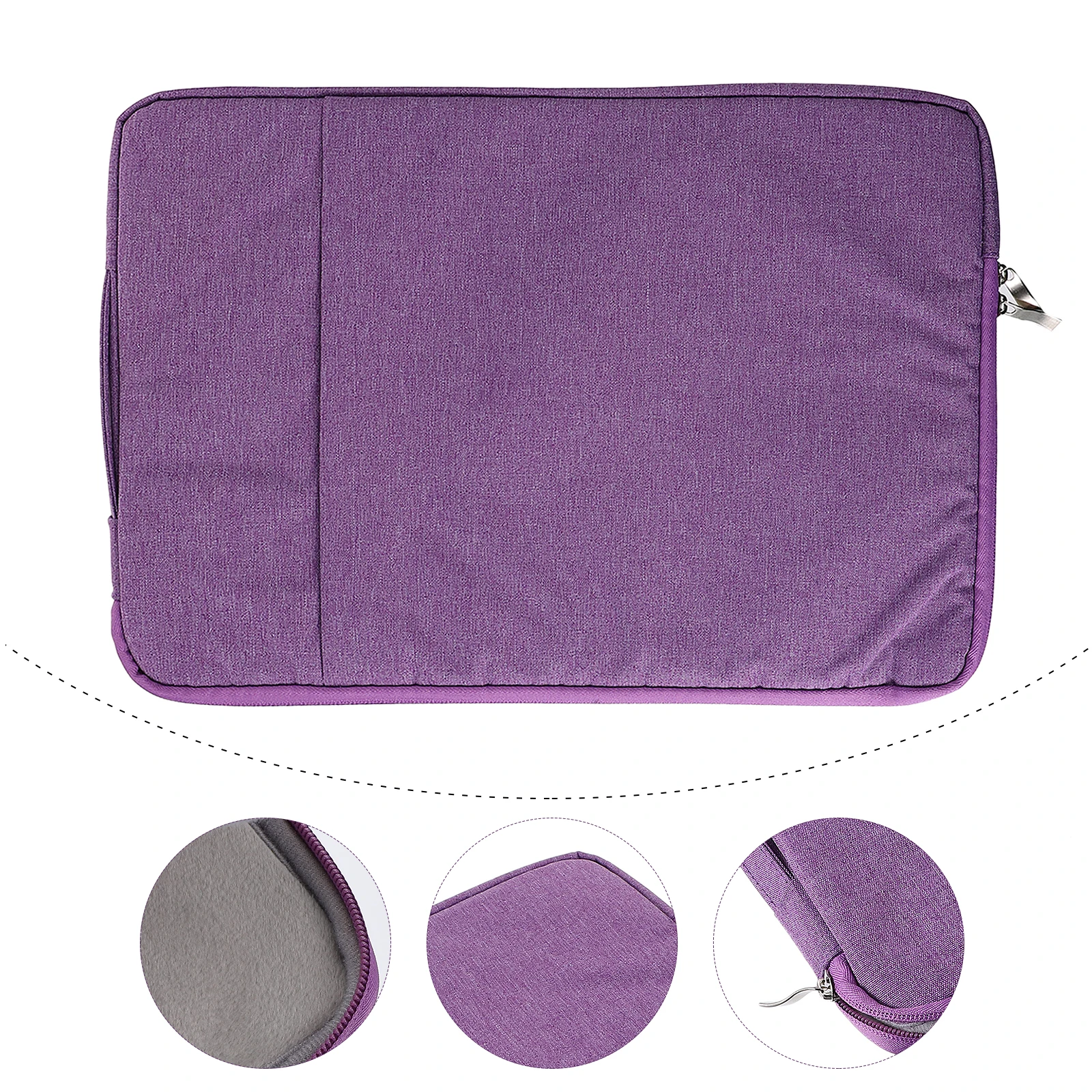 15 Inch Shockproof Laptop Sleeve Bag Waterproof Oxford Cloth Durable Scratch Resistant Inner Lining Compatible With 15 Inch
15 Inch Shockproof Laptop Sleeve Bag Waterproof Oxford Cloth Durable Scratch Resistant Inner Lining Compatible With 15 Inch