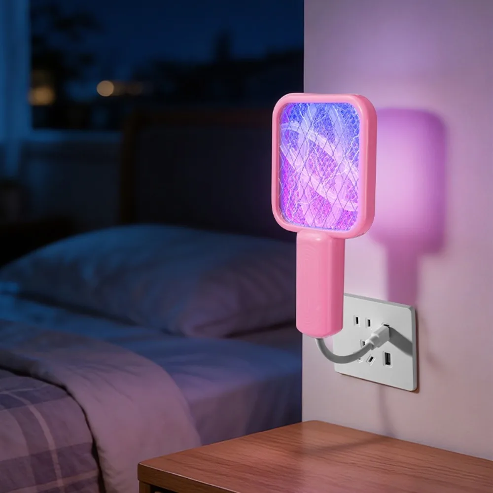 Bendable Handle USB Mosquito Swatter Trap Insulated Protective Net Adjustable Direction UV Light Mosquito Trap Plug and Play
Bendable Handle USB Mosquito Swatter Trap Insulated Protective Net Adjustable Direction UV Light Mosquito Trap Plug and Play