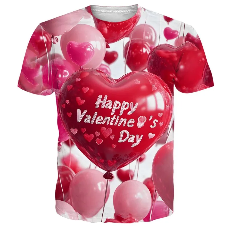 2025 trendy fashion casual 3D digital printing love couple loose round neck short sleeved casual T-shirt for men
2025 trendy fashion casual 3D digital printing love couple loose round neck short sleeved casual T-shirt for men