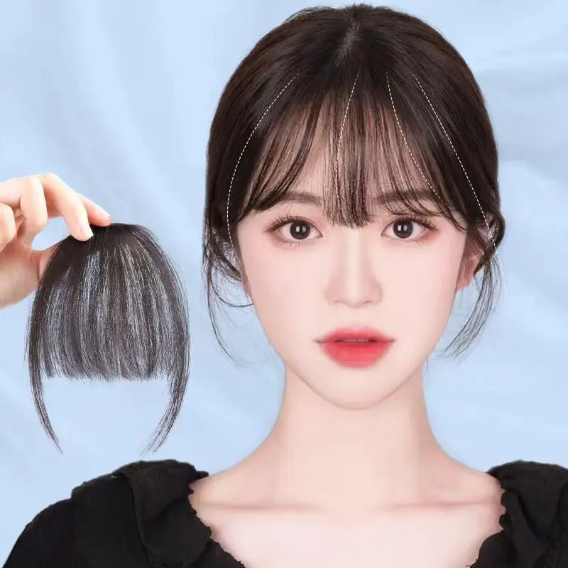 Air Bangs Wig for Women, Realistic Invisible Natural Seamless Ultra-thin Bangs, Internet Celebrity Fake Bangs Hairpiece
Air Bangs Wig for Women, Realistic Invisible Natural Seamless Ultra-thin Bangs, Internet Celebrity Fake Bangs Hairpiece