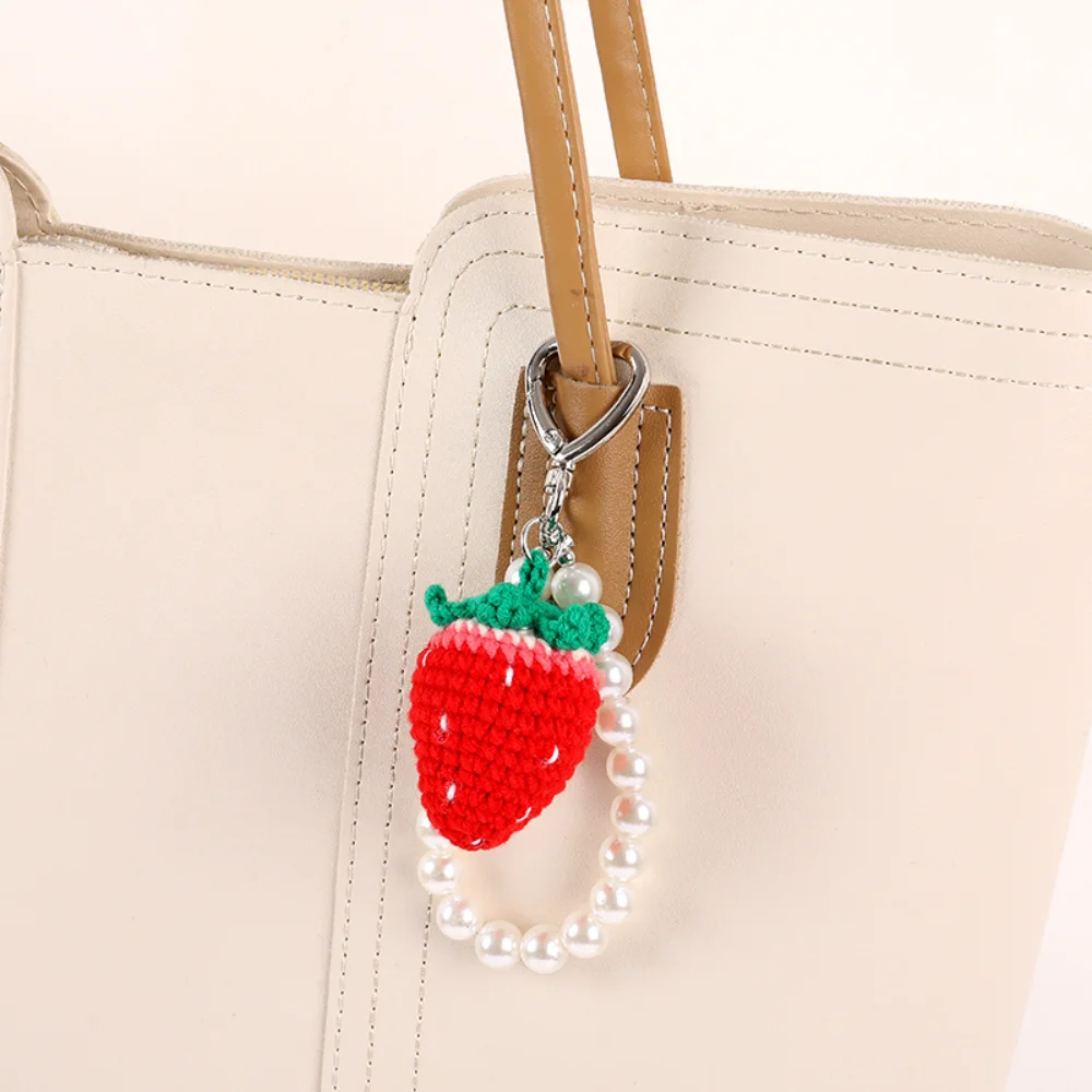 Avocado Pendant Keychain Hand-Crocheted Wool Fruit Pendant Cute Mobile Phone Lanyard High-Quality Handmade Crocheted Keychain
Avocado Pendant Keychain Hand-Crocheted Wool Fruit Pendant Cute Mobile Phone Lanyard High-Quality Handmade Crocheted Keychain