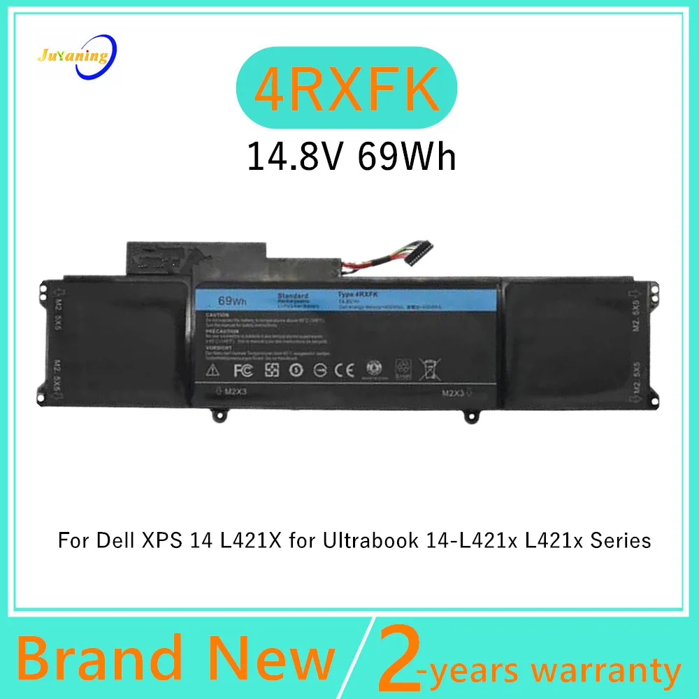 14.8V 69wh Laptop Battery For Dell XPS14 LX42 LX421 L421x L421X L412Z 4RXFK C1JKH FFK56
14.8V 69wh Laptop Battery For Dell XPS14 LX42 LX421 L421x L421X L412Z 4RXFK C1JKH FFK56