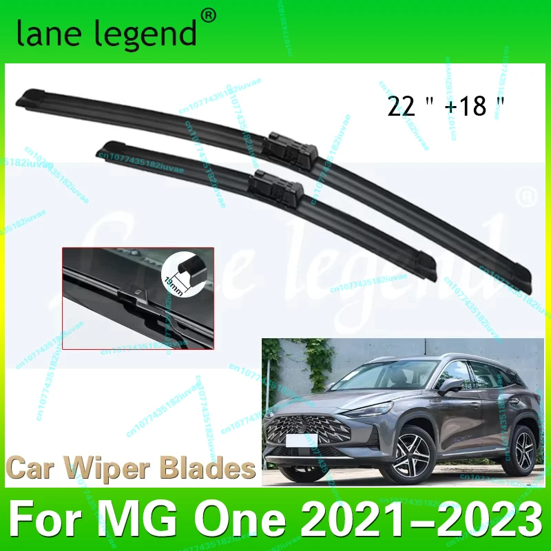 2pcs Front Windshield Wiper Blades For MG One 2021-2023 2022 Windscreen Window Car Accessories 22" + 18"
2pcs Front Windshield Wiper Blades For MG One 2021-2023 2022 Windscreen Window Car Accessories 22" + 18"