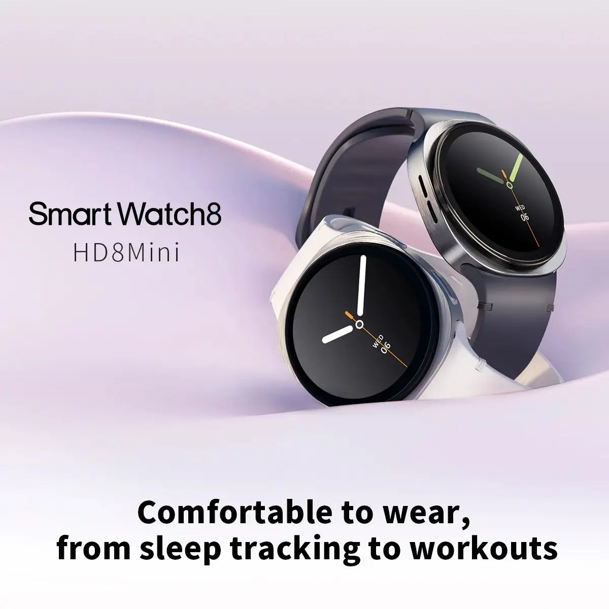 Smart AI bracelet smartwatch with heart rate monitoring health status reminders sleep tracking, round electroplated silver dial
Smart AI bracelet smartwatch with heart rate monitoring health status reminders sleep tracking, round electroplated silver dial