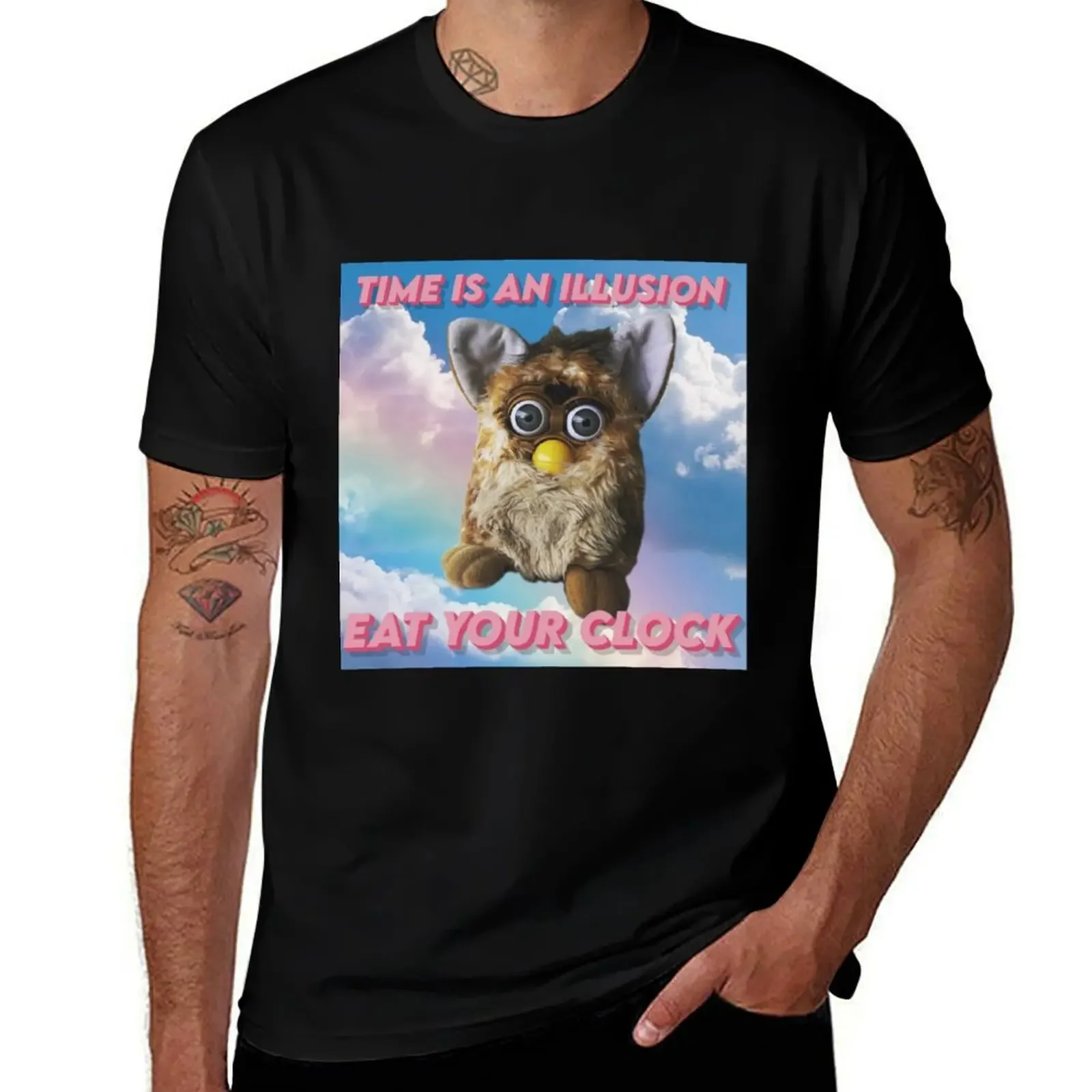 Time Is An Illusion - Sky Furby T-Shirt korean fashion hippie clothes for a boy plus size tops luxury clothes men
Time Is An Illusion - Sky Furby T-Shirt korean fashion hippie clothes for a boy plus size tops luxury clothes men