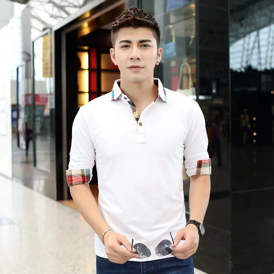 Men's Long Sleeve T-Shirt Casual Collar Patchwork Pure Color Men's Hoodie Autumn Winter New Style Cotton Blend Hoodie for Men
Men's Long Sleeve T-Shirt Casual Collar Patchwork Pure Color Men's Hoodie Autumn Winter New Style Cotton Blend Hoodie for Men