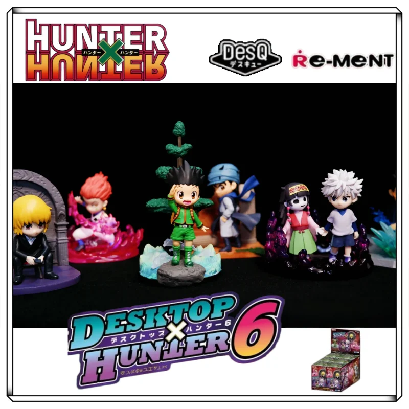 RE-MENT Hunter x Hunter Desktop Hunter 6 Election Arc TV Ending Scene Figures Gon Killua Kurapika Hisoka Ging Collectible Model
RE-MENT Hunter x Hunter Desktop Hunter 6 Election Arc TV Ending Scene Figures Gon Killua Kurapika Hisoka Ging Collectible Model