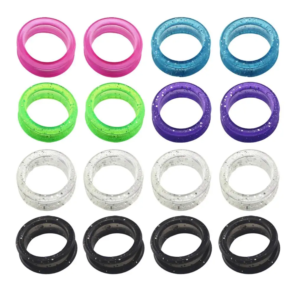 16 Pcs Scissors Silicone Finger Rings Hairdressing Pet Grooming Anti Slip Black Pink Blue White Green Purple Dog Accessories
16 Pcs Scissors Silicone Finger Rings Hairdressing Pet Grooming Anti Slip Black Pink Blue White Green Purple Dog Accessories