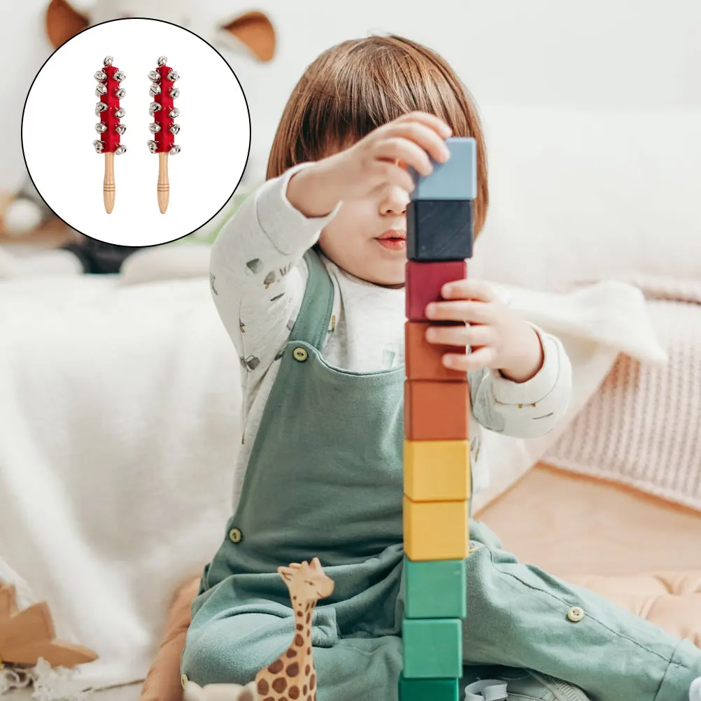 2Pcs Hand Rattle Percussion Instruments Music Educational Instrument Creative Development Sound Lightweight Portable
2Pcs Hand Rattle Percussion Instruments Music Educational Instrument Creative Development Sound Lightweight Portable