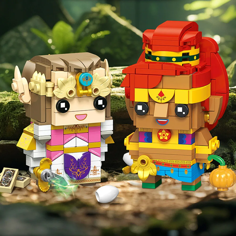 Классическая игра Zeldas, строительные кирпичные головки, фигурки принцессы Урбасы, строительные блоки, игрушки, строительный комплект, коллекция для подарка
Классическая игра Zeldas, строительные кирпичные головки, фигурки принцессы Урбасы, строительные блоки, игрушки, строительный комплект, коллекция для подарка