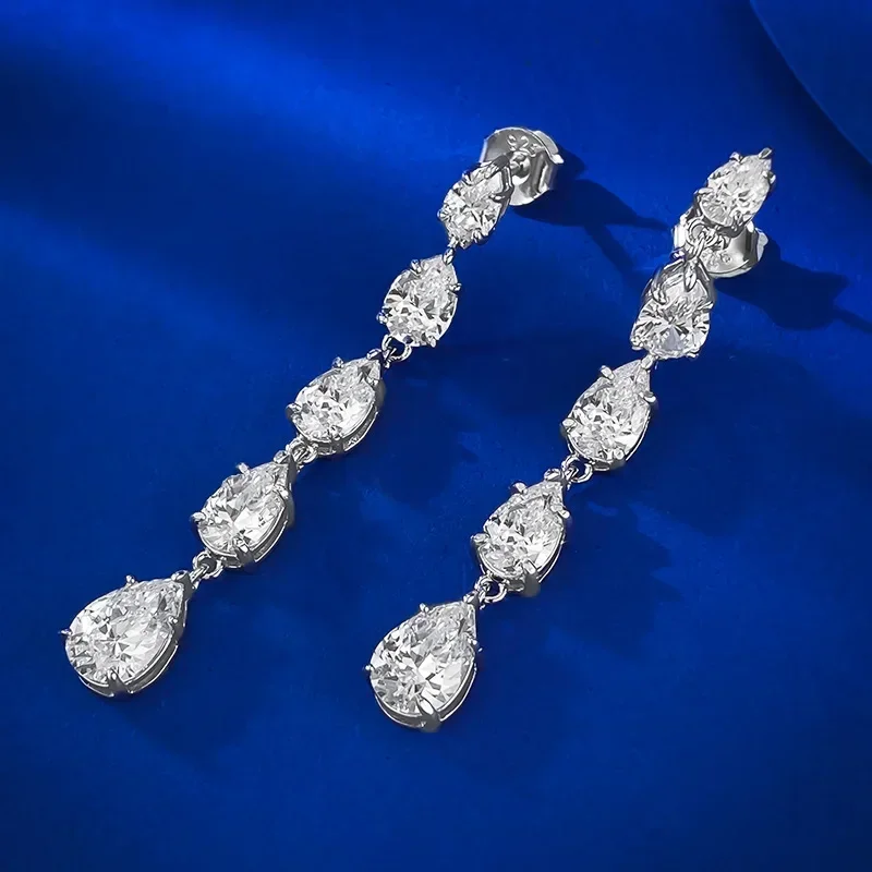 Classis Lady муассанит с бриллиантами висячие серьги 100% настоящее серебро 925 пробы ювелирные изделия обручальные свадебные серьги-капли для женщин
Classis Lady муассанит с бриллиантами висячие серьги 100% настоящее серебро 925 пробы ювелирные изделия обручальные свадебные серьги-капли для женщин