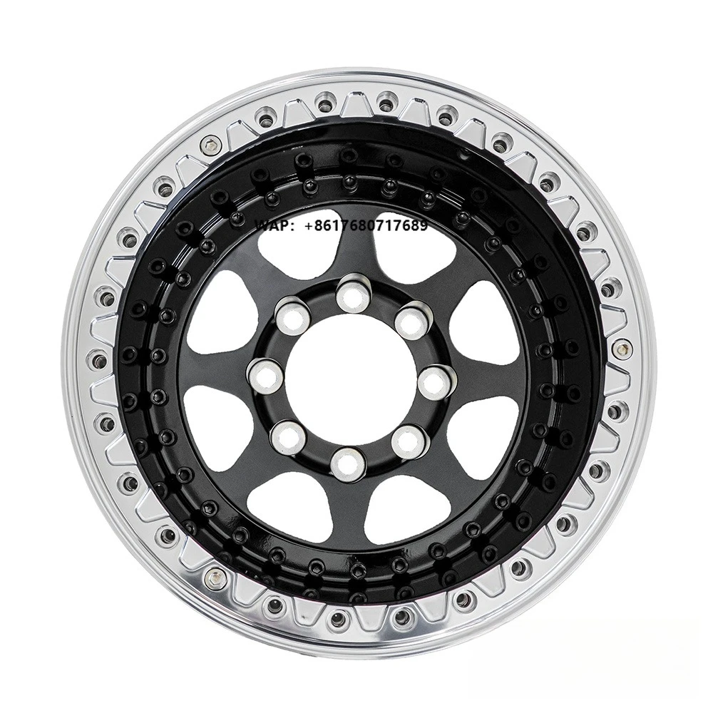 Heavy Duty Double Anti-Drop Ring Bead Lock Off-Road Wheel Hub 6x135/6x139.7 Cast Aluminum Alloy for 4x4 Wrangler
Heavy Duty Double Anti-Drop Ring Bead Lock Off-Road Wheel Hub 6x135/6x139.7 Cast Aluminum Alloy for 4x4 Wrangler