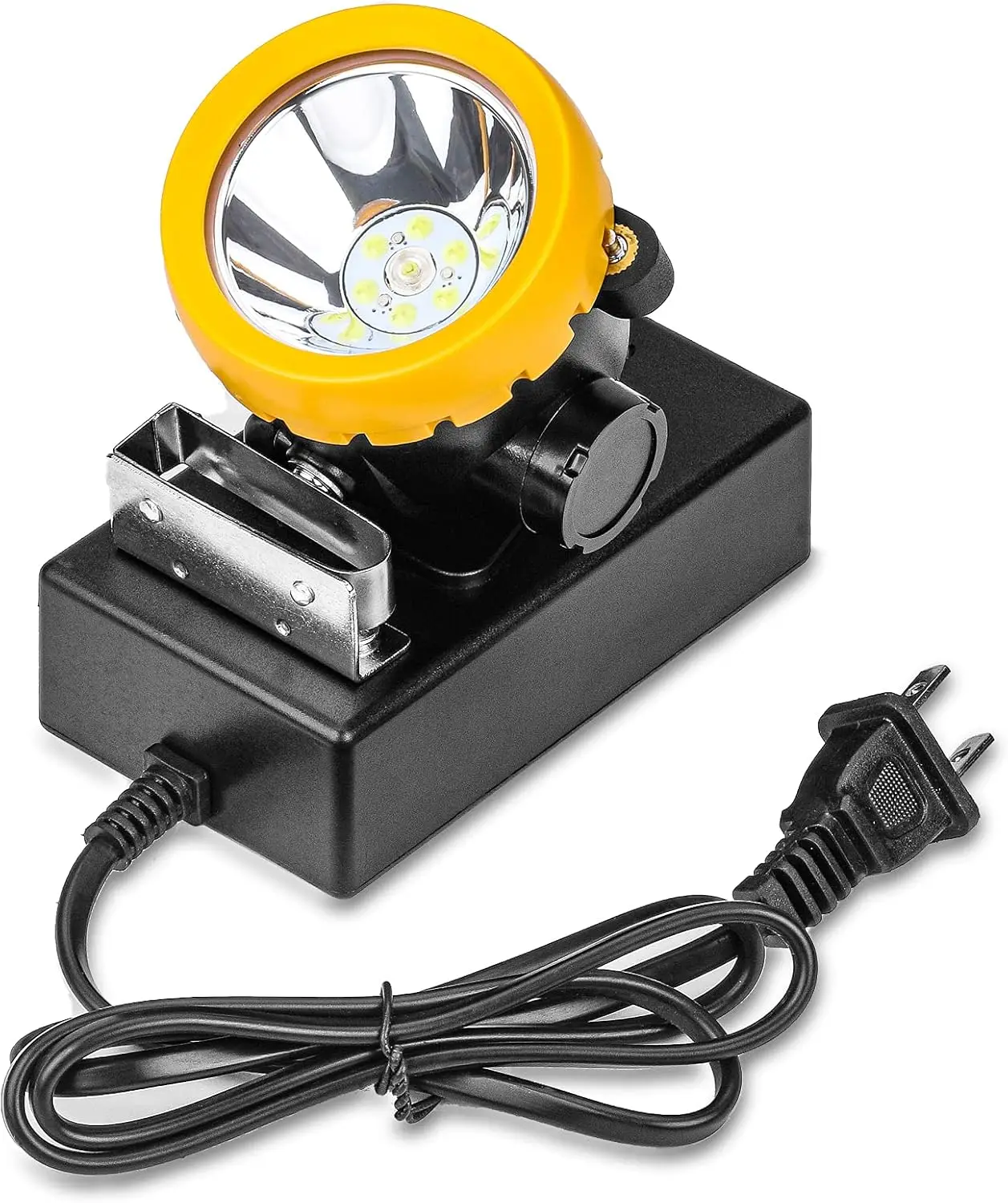 Rechargeable Explosion Proof Headlamp for Mining & Hunting - Waterproof Coal Work Light for Hard Hat (Black)
Rechargeable Explosion Proof Headlamp for Mining & Hunting - Waterproof Coal Work Light for Hard Hat (Black)