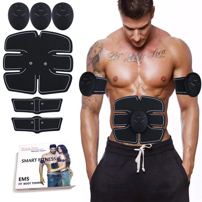 EMS ABS Smart Wireless Pad Электрический фитнес-массаж Тренажер для брюшной талии и тела Стимуляция мышц Интенсивный тренажер Тренажер
EMS ABS Smart Wireless Pad Электрический фитнес-массаж Тренажер для брюшной талии и тела Стимуляция мышц Интенсивный тренажер Тренажер