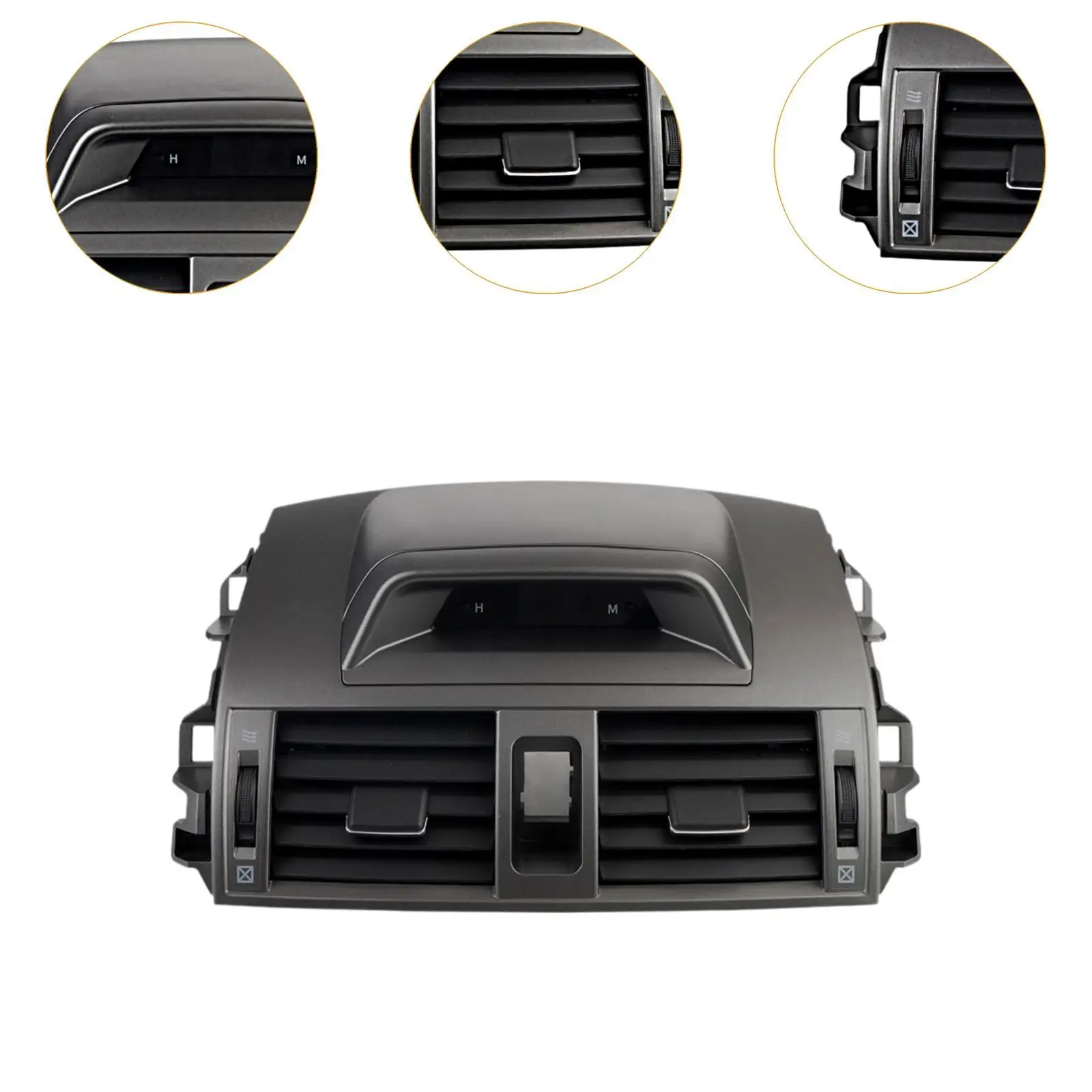 Replacement Air Vent Panel Easy Install Central Console Air Conditioner for Toyota Corolla 2008 2013
Replacement Air Vent Panel Easy Install Central Console Air Conditioner for Toyota Corolla 2008 2013