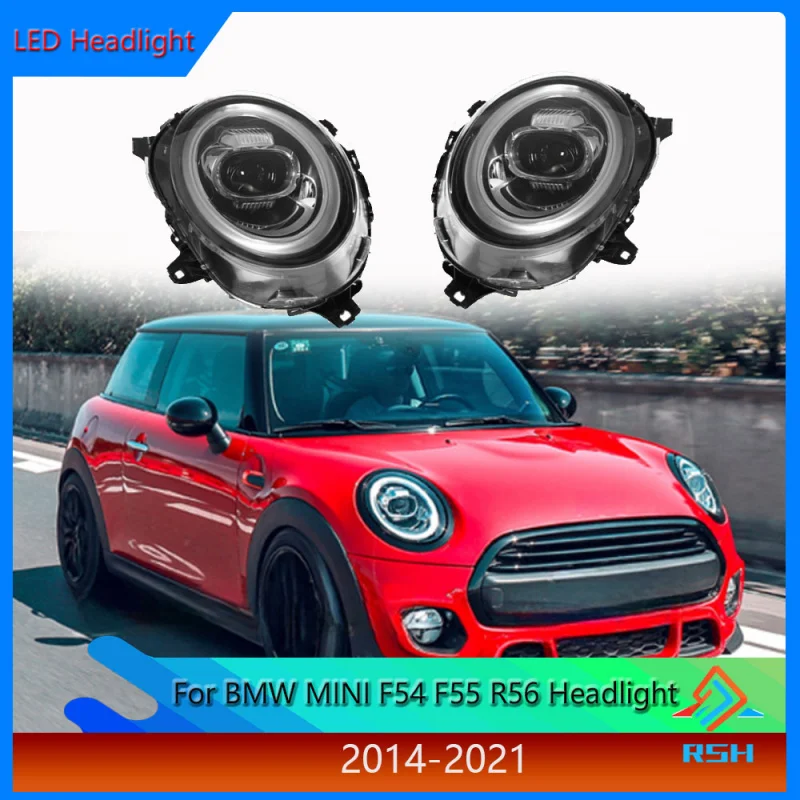 Car Headlights For BMW MINI F55 F56 Headlight Assembly Modification 2014-2021 Models With New LED Daytime Running Lights
Car Headlights For BMW MINI F55 F56 Headlight Assembly Modification 2014-2021 Models With New LED Daytime Running Lights