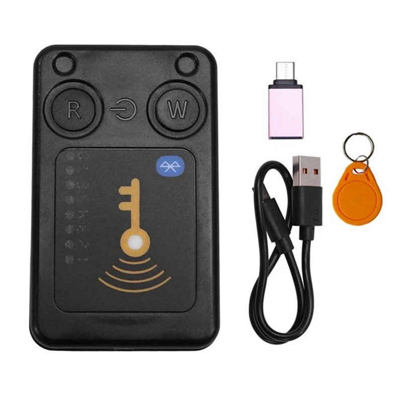 RFID Chameleonu Smart Chip Reader ISO14443 Key Detection EM125KHZ IC 13.56Mhz Badge Decode RFID Emulator-Y41A
RFID Chameleonu Smart Chip Reader ISO14443 Key Detection EM125KHZ IC 13.56Mhz Badge Decode RFID Emulator-Y41A