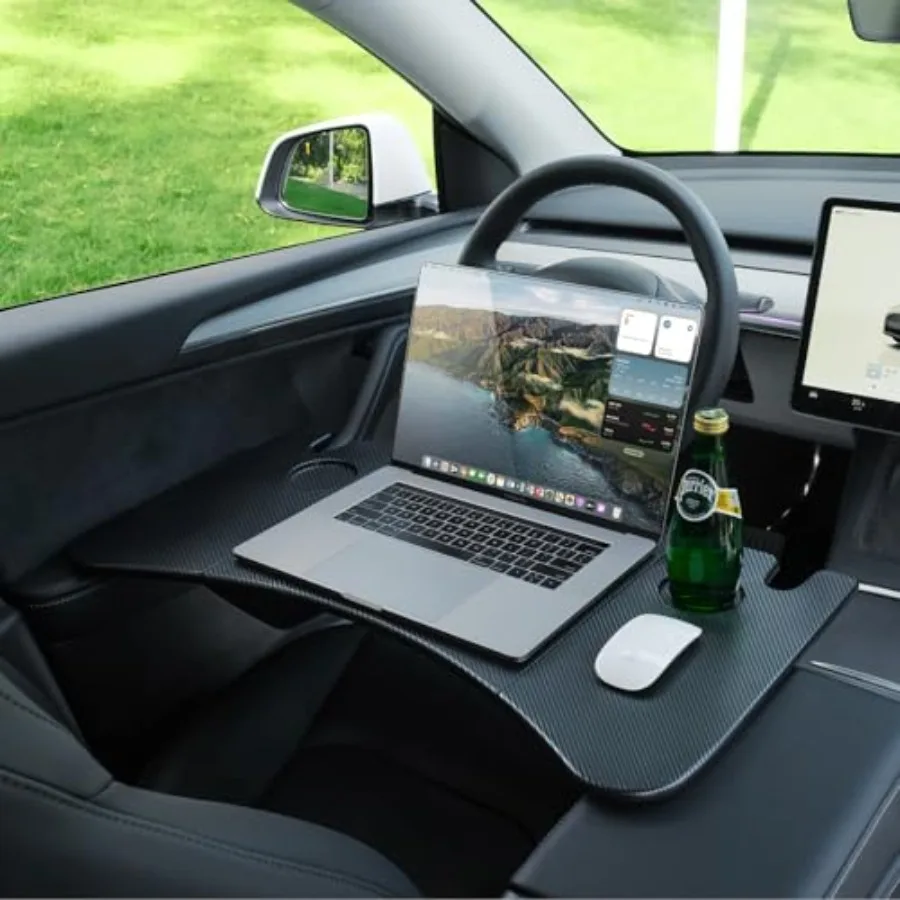 Foldable Desk Food Tray Carbon Edition for Tesla Model Y Model 3 S X Y Juniper- Upgraded Table with Support Leg for Dining in-C
Foldable Desk Food Tray Carbon Edition for Tesla Model Y Model 3 S X Y Juniper- Upgraded Table with Support Leg for Dining in-C