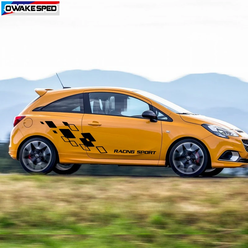 1set Racing Sport Stripes Car Body Door Side Decor Stickers For Opel-Corsa OPC 3-5 Door DIY Vinyl Decals Exterior Accessories
1set Racing Sport Stripes Car Body Door Side Decor Stickers For Opel-Corsa OPC 3-5 Door DIY Vinyl Decals Exterior Accessories