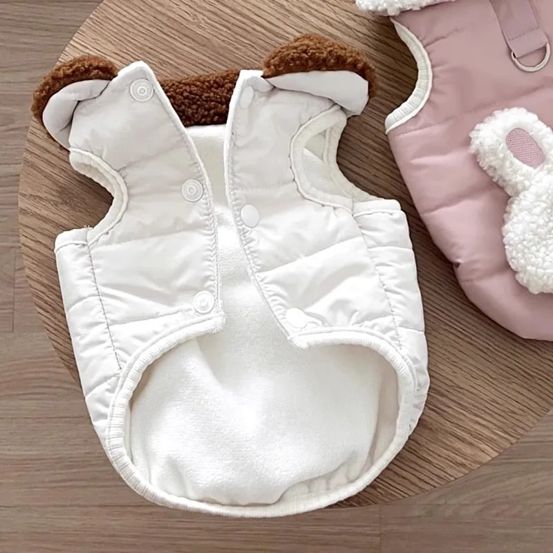 Dog Jacket Fleece Bear Rabbit Cute Dog Clothes for Small Dogs Cotton-Padded Coat Cat Apparels Yorkshire French Bulldog Clothing
Dog Jacket Fleece Bear Rabbit Cute Dog Clothes for Small Dogs Cotton-Padded Coat Cat Apparels Yorkshire French Bulldog Clothing