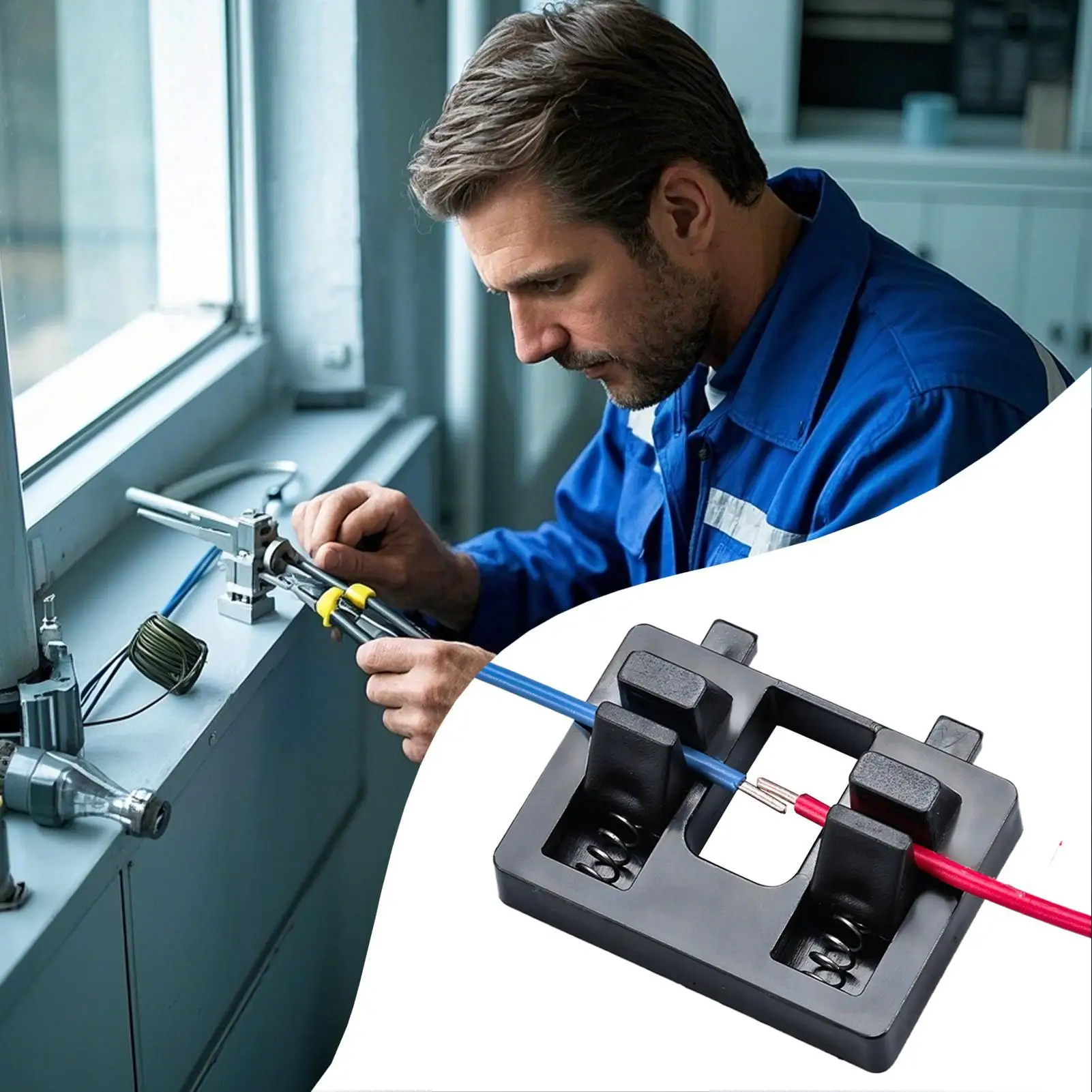 Приспособление для проволоки из АБС-пластика, сварочная паяльная станция, устойчивый к высоким температурам, портативный точный кабель, паяльный зажим, многофункциональный
Приспособление для проволоки из АБС-пластика, сварочная паяльная станция, устойчивый к высоким температурам, портативный точный кабель, паяльный зажим, многофункциональный