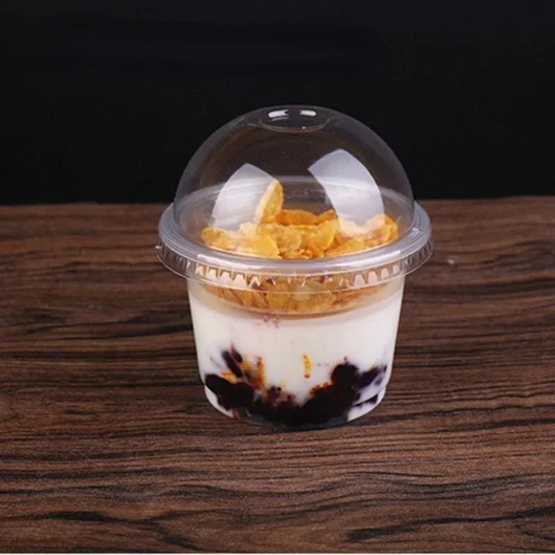 250ml Disposable Plastic Cups With Lids Salad Cup Transparent Plastic Dessert Bowl Container With Lid For Bar Cafe Home Party
250ml Disposable Plastic Cups With Lids Salad Cup Transparent Plastic Dessert Bowl Container With Lid For Bar Cafe Home Party